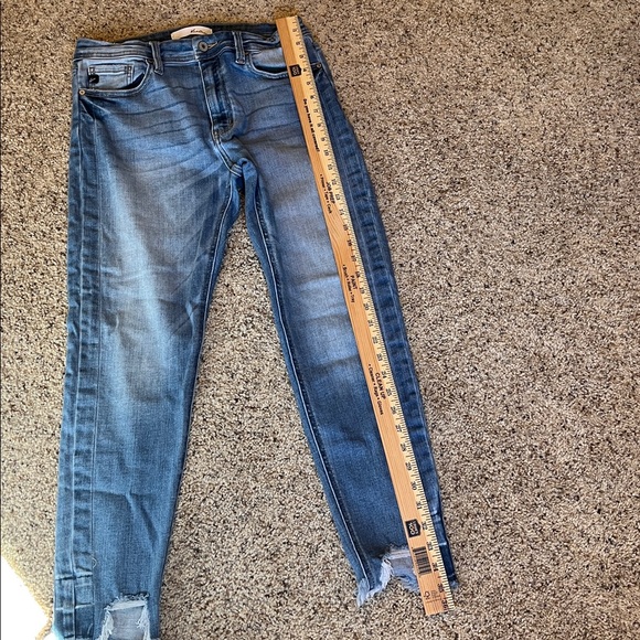 KanCan Distressed Leg Jeans sz 29/11 - Picture 12 of 13
